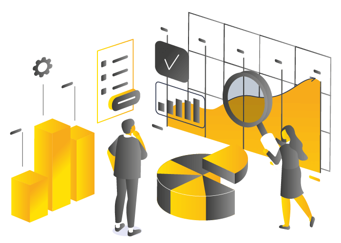 Data Analytics service illustration