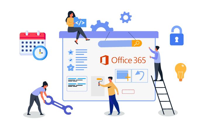 Microsoft 365 service illustration